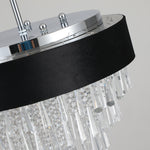 Modern Crystal Chandelier for Living-Room Round Cristal Lamp Luxury Home Decor Light Fixture