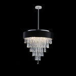 Modern Crystal Chandelier for Living-Room Round Cristal Lamp Luxury Home Decor Light Fixture