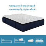 Opulence 14" Plush Pillow-Top Memory Foam Edge Support Pocket Spring Premium Hybrid Mattress