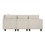 Modern Living Room Sectional Couch Solid Wood Furniture